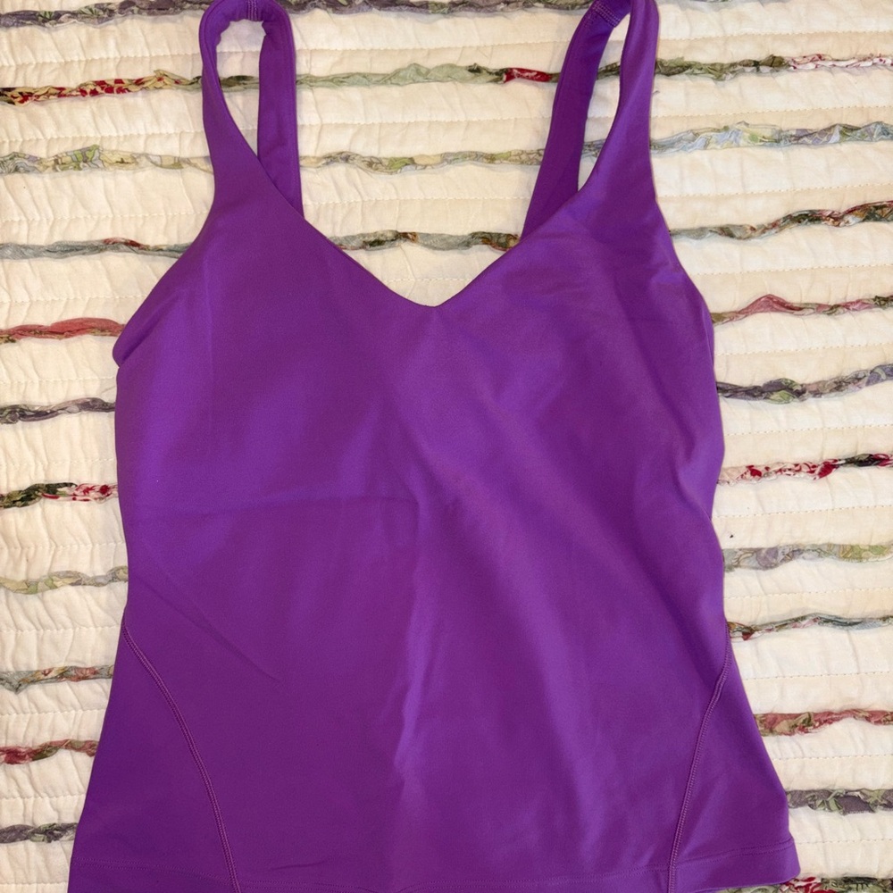 lululemon athletica Purple Align tank